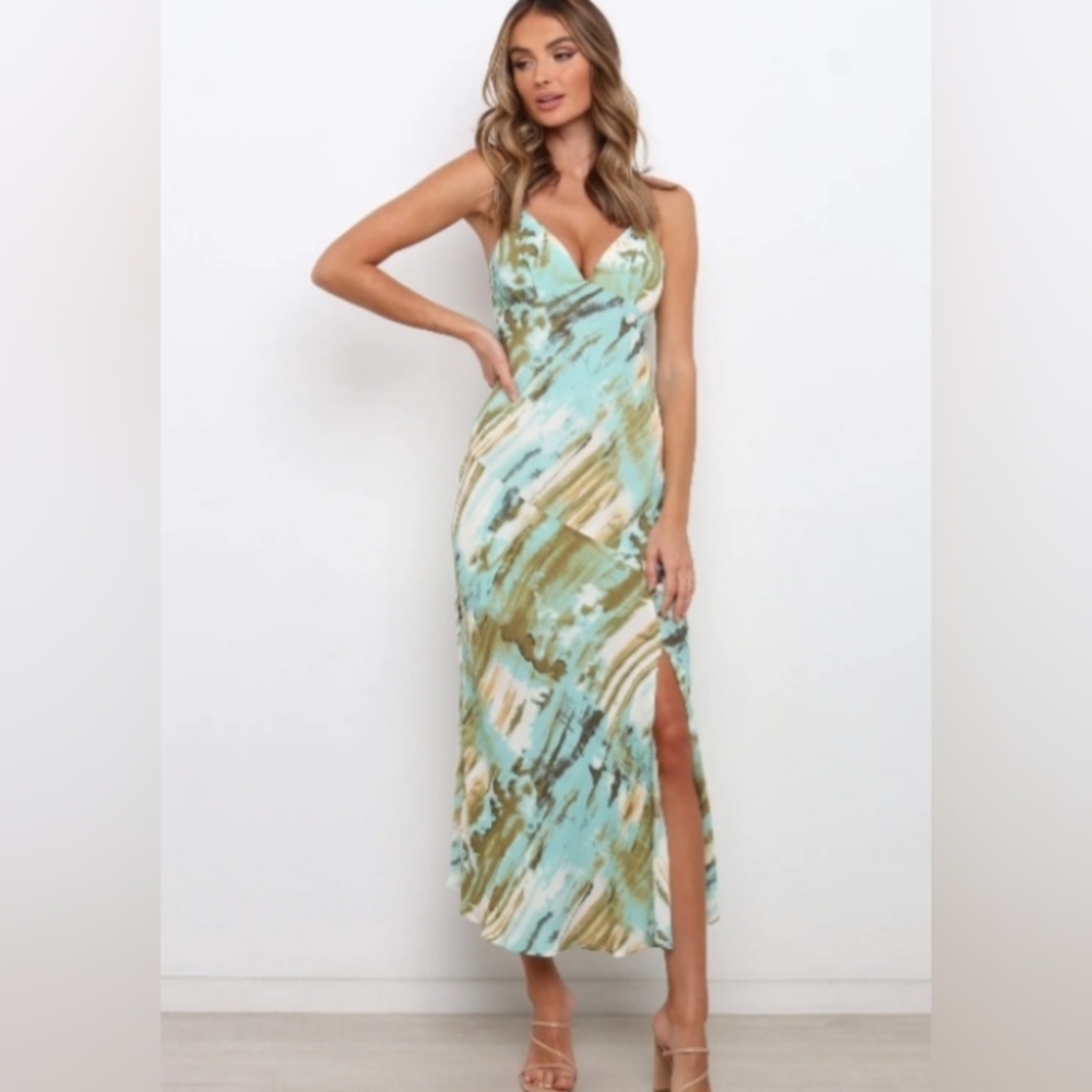 Petal and Pup Dillon Marble Dress